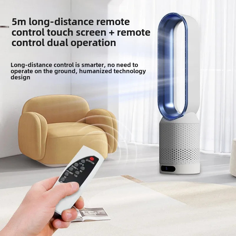 Ventilateur tour sur pied avec télécommande – CLEVI Paris