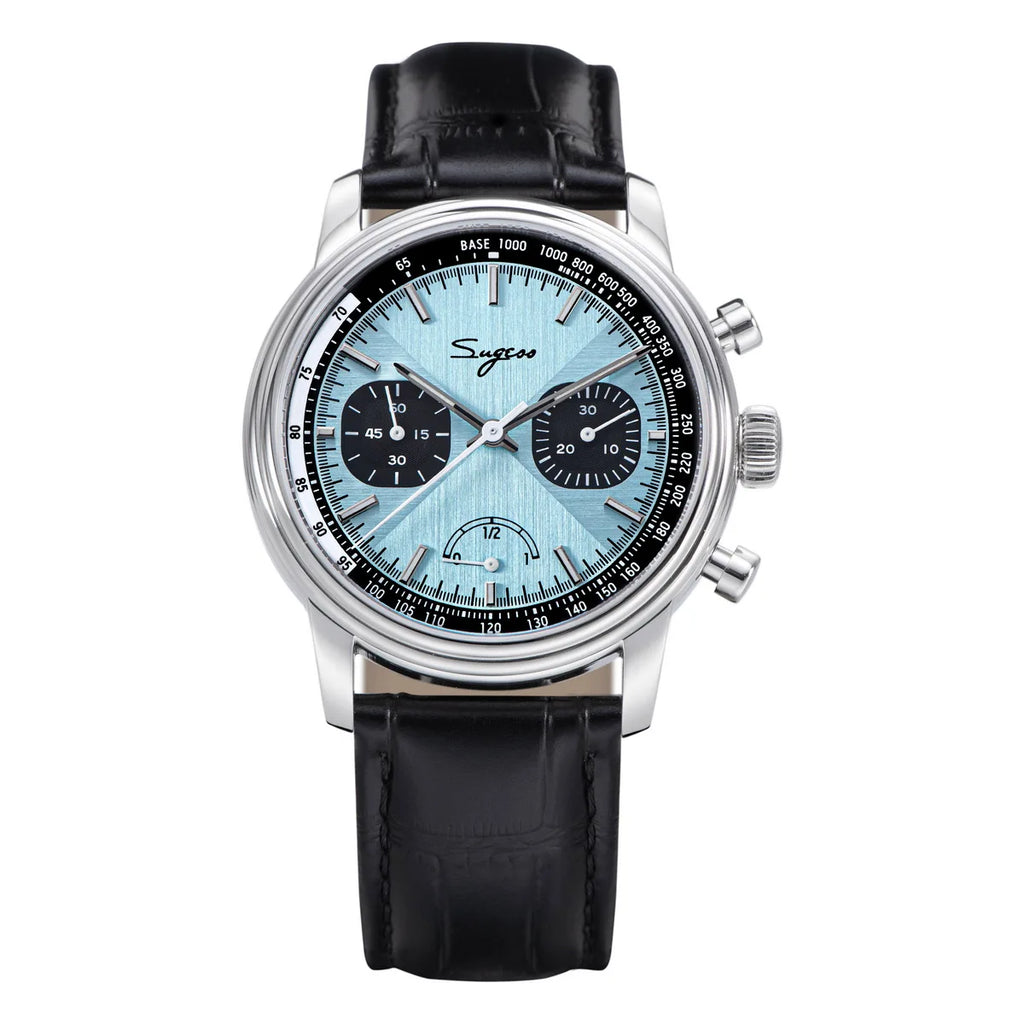 Montre Homme Chronographe Pilote 1963 Sugess S438 Cal.ST1906 – CLEVI Paris