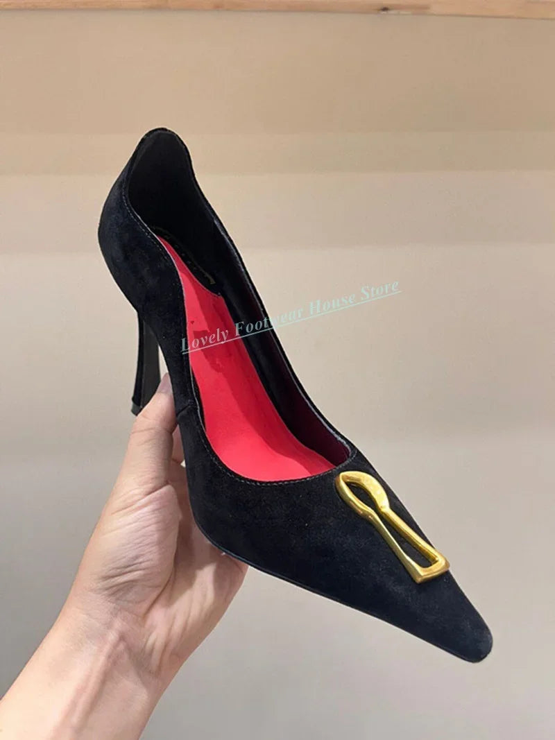 Escarpins femme à bout pointu et talon haut – CLEVI Paris