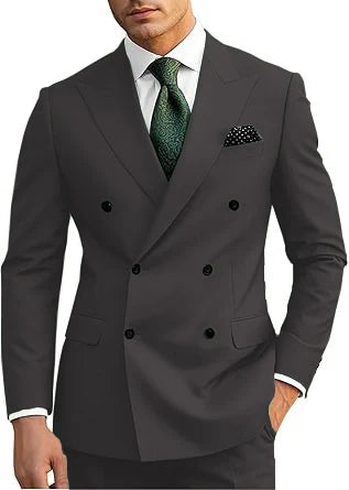 Costume homme 2 pièces double boutonnage – CLEVI Paris
