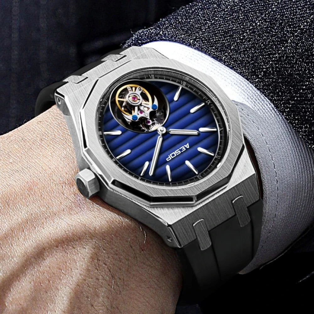 Montre mécanique AESOP 7057 squelette – CLEVI Paris