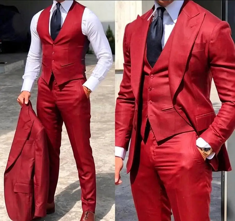 Costume homme 3 pièces pour mariage – CLEVI Paris