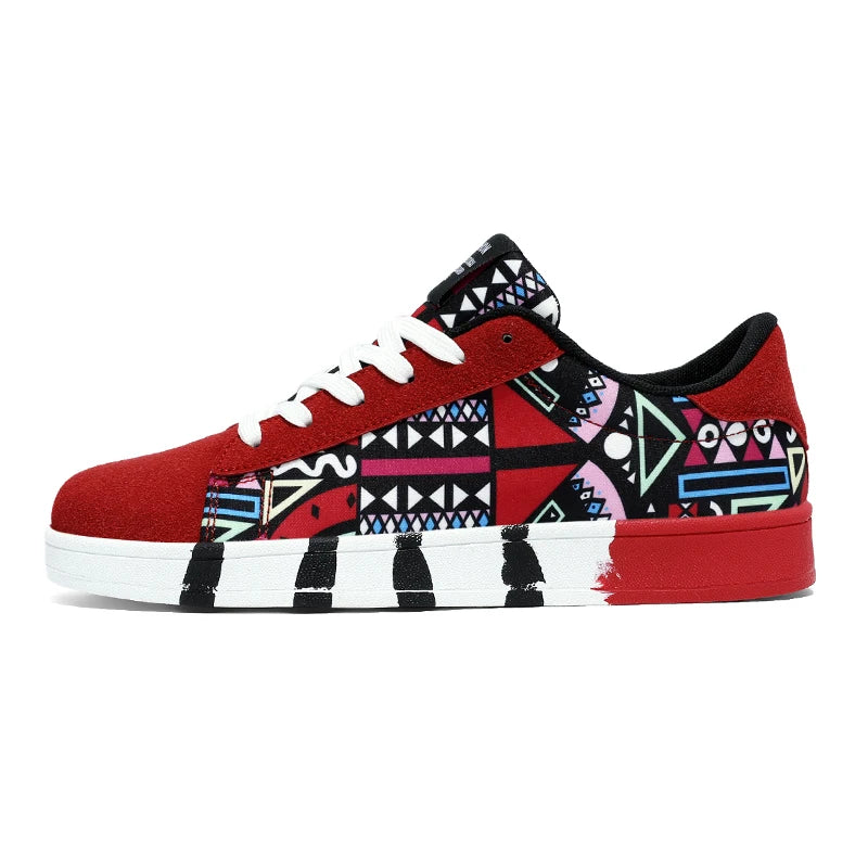 Sneakers Basses Canvas Homme Respirantes Légères Streetwear – CLEVI Paris