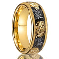 Bague Unisexe en Tungstène Noir 8 mm – CLEVI Paris