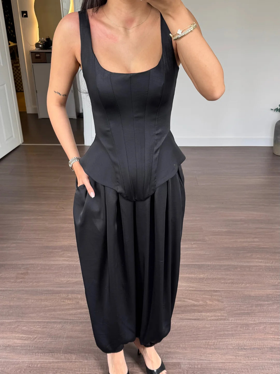 Ensemble débardeur et pantalon large – CLEVI Paris