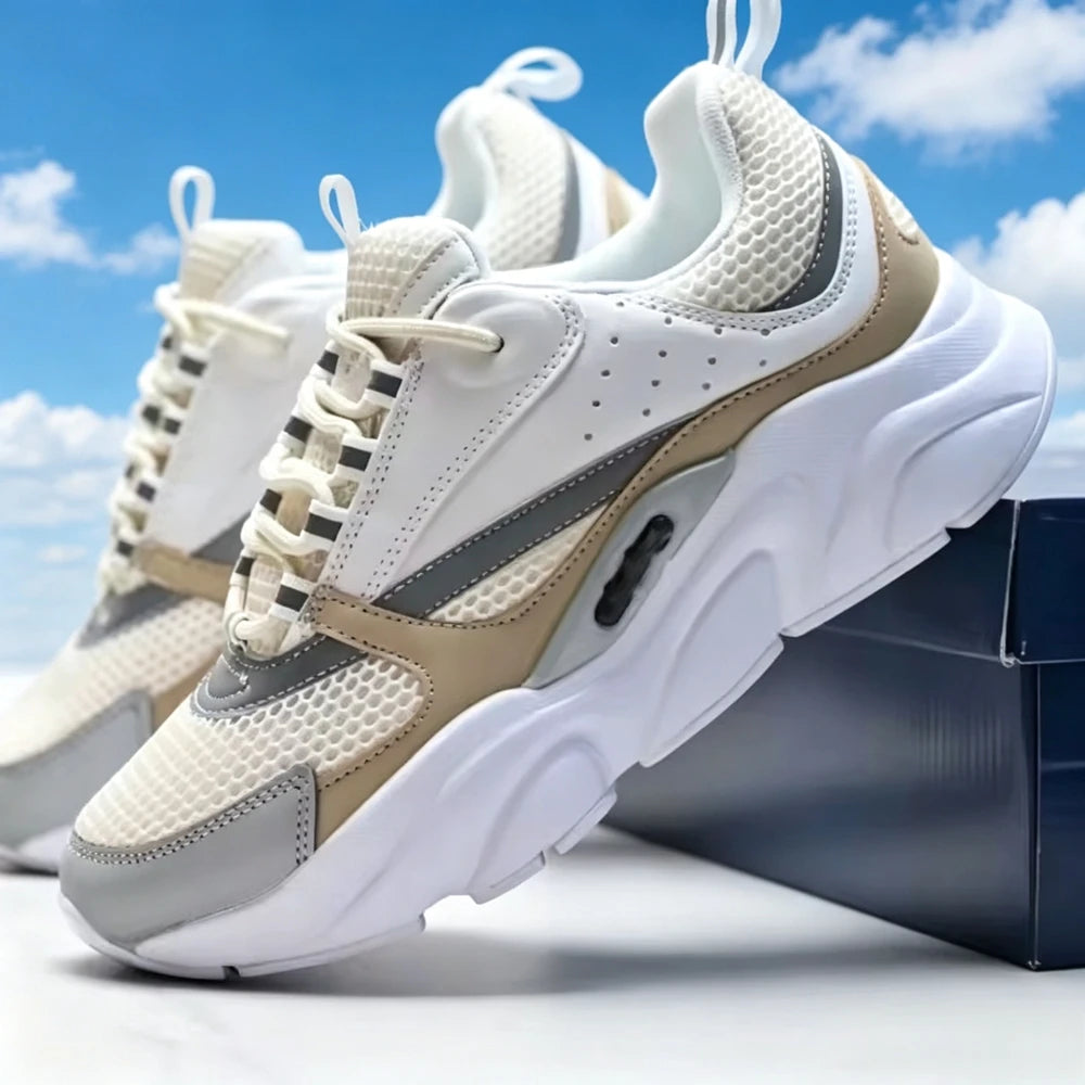 Sneakers Unisexe Mesh Respirantes Style B22 Légères – CLEVI Paris