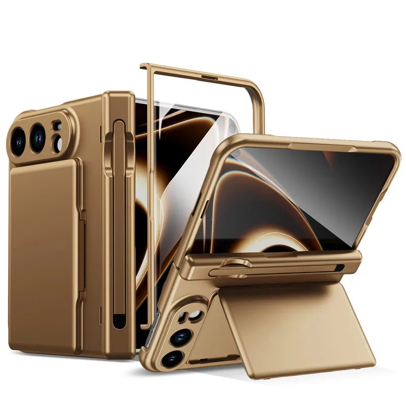 Coque iPhone Duo porte-cartes avec support – CLEVI Paris