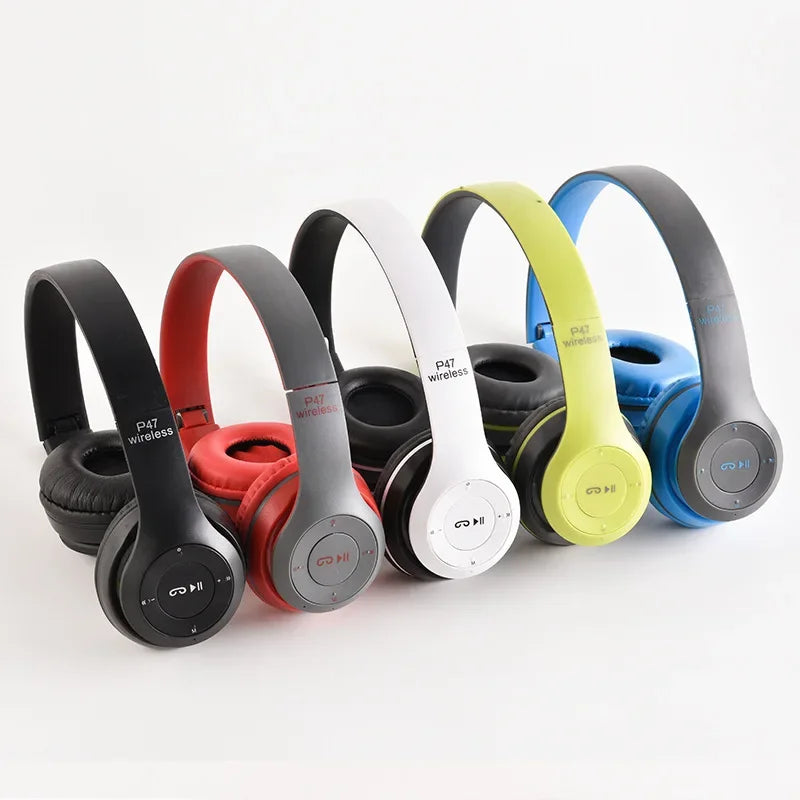 Casque Bluetooth Pliable VIKEFON P47 HiFi – CLEVI Paris