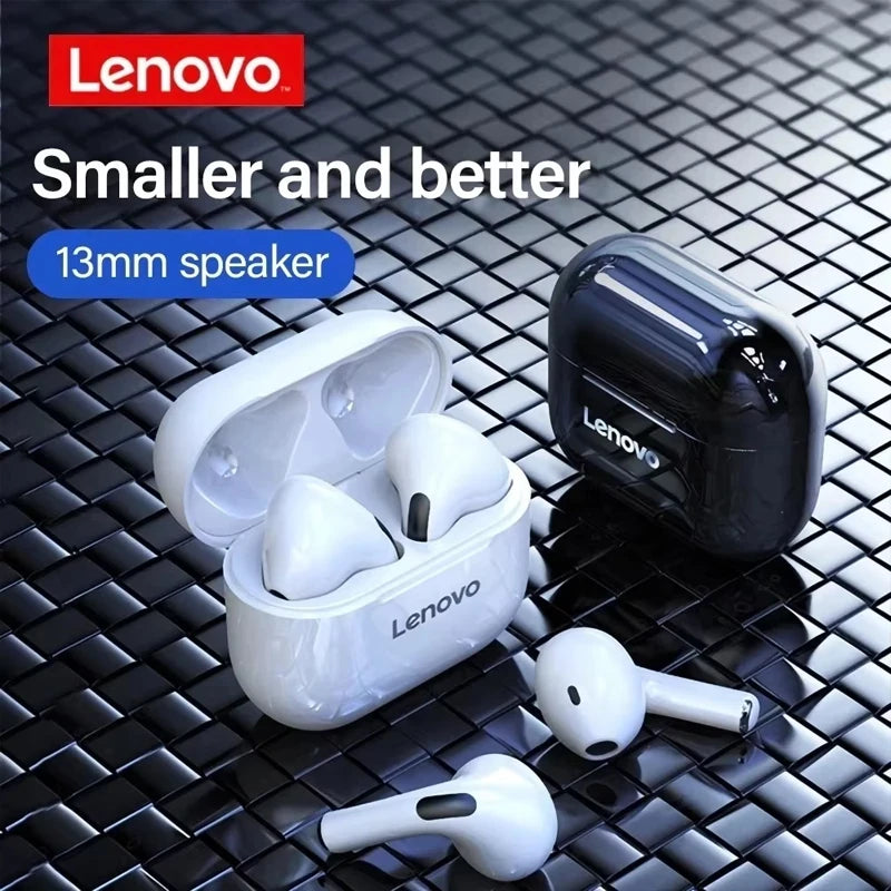 Écouteurs TWS Lenovo LP40 Bluetooth 5.3 ANC HiFi Gaming – CLEVI Paris