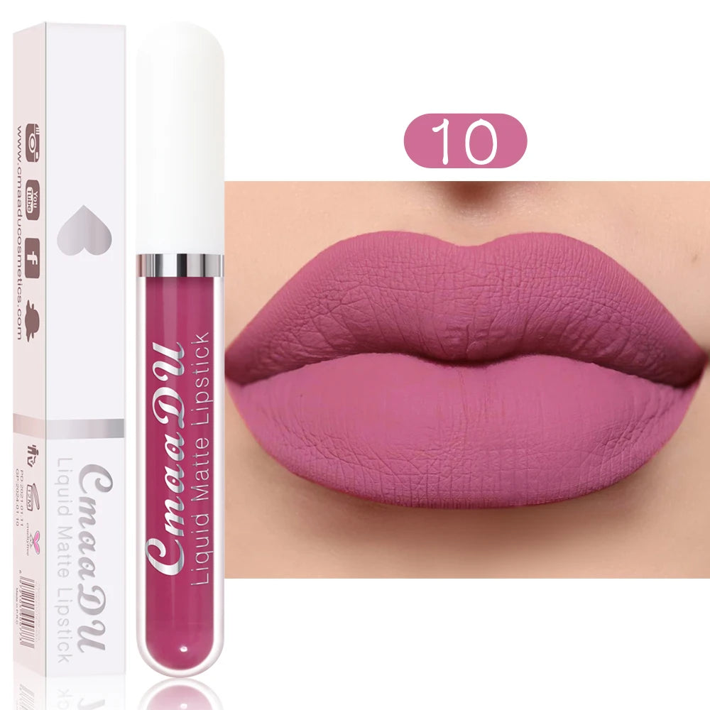 Gloss Liquide Mat Longue Tenue Waterproof Lèvres – CLEVI Paris