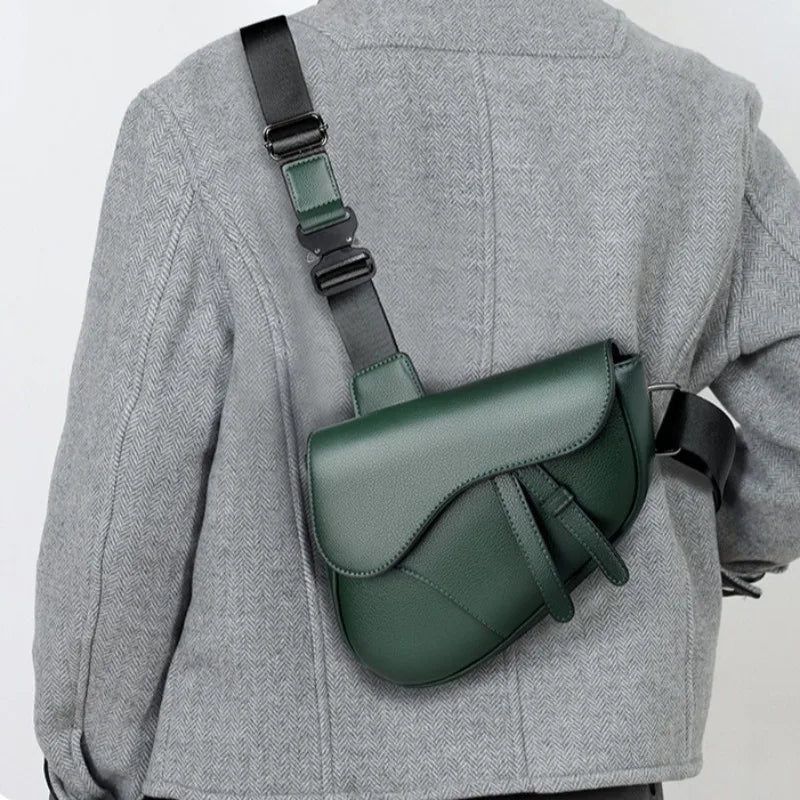 Sacoche bandoulière homme en similicuir – CLEVI Paris