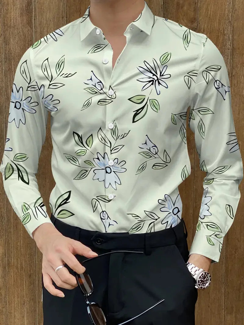Chemise Homme à Motif – CLEVI Paris