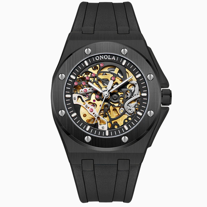 Montre Homme ONOLA ON3834 Automatique Squelette – CLEVI Paris
