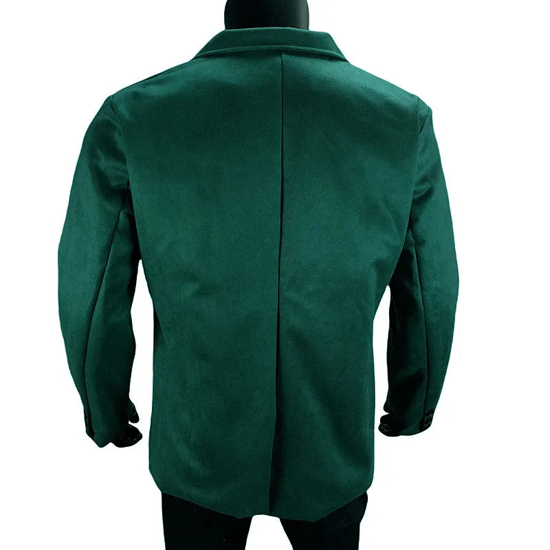 Blazer homme ajusté à deux boutons – CLEVI Paris