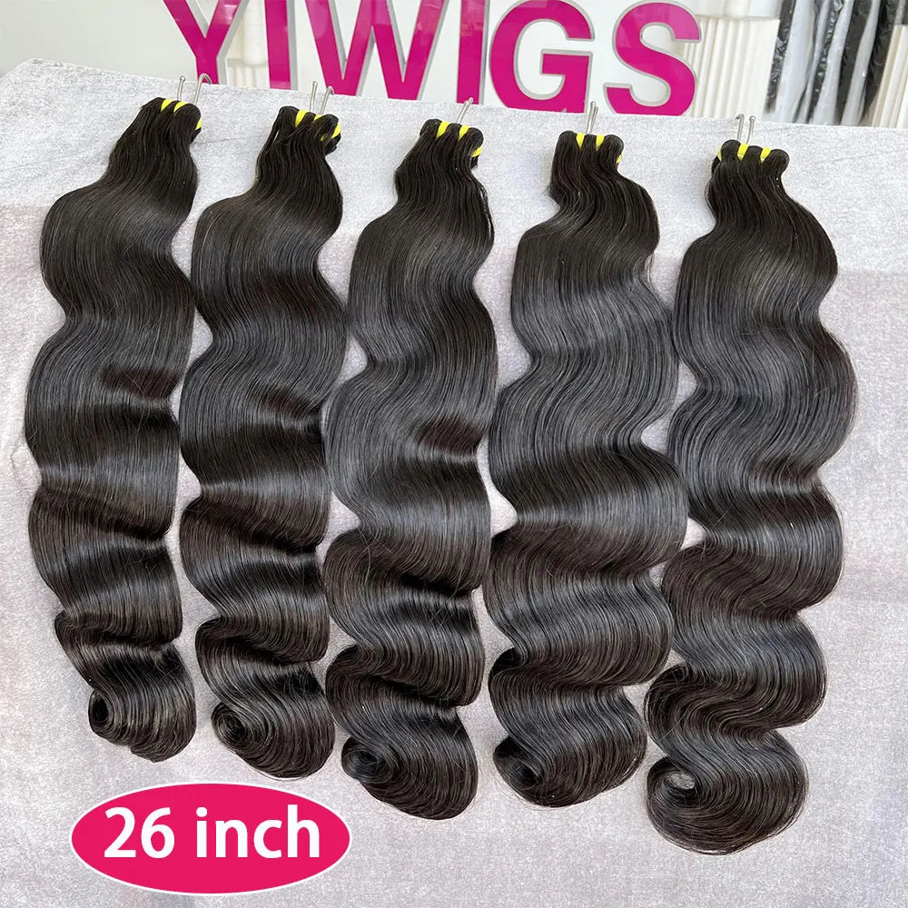 Tissage Vietnamien Body Wave Double Drawn Virgin Hair 1B – CLEVI Paris