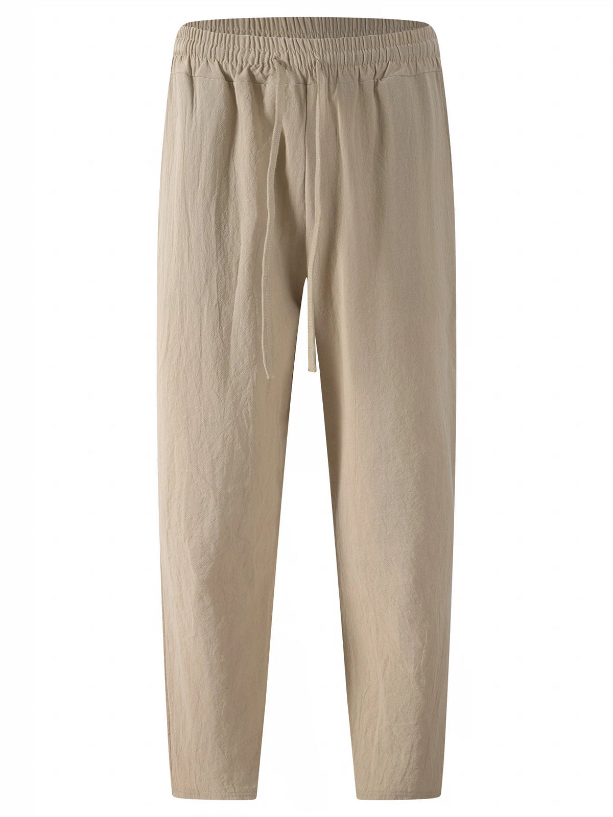 Ensemble Homme Chemise Lin Manches Longues Col Cranté + Pantalon 7/8 Cordon Casual Voyage Plage 4 Saisons 13 Coloris – CLEVI Paris