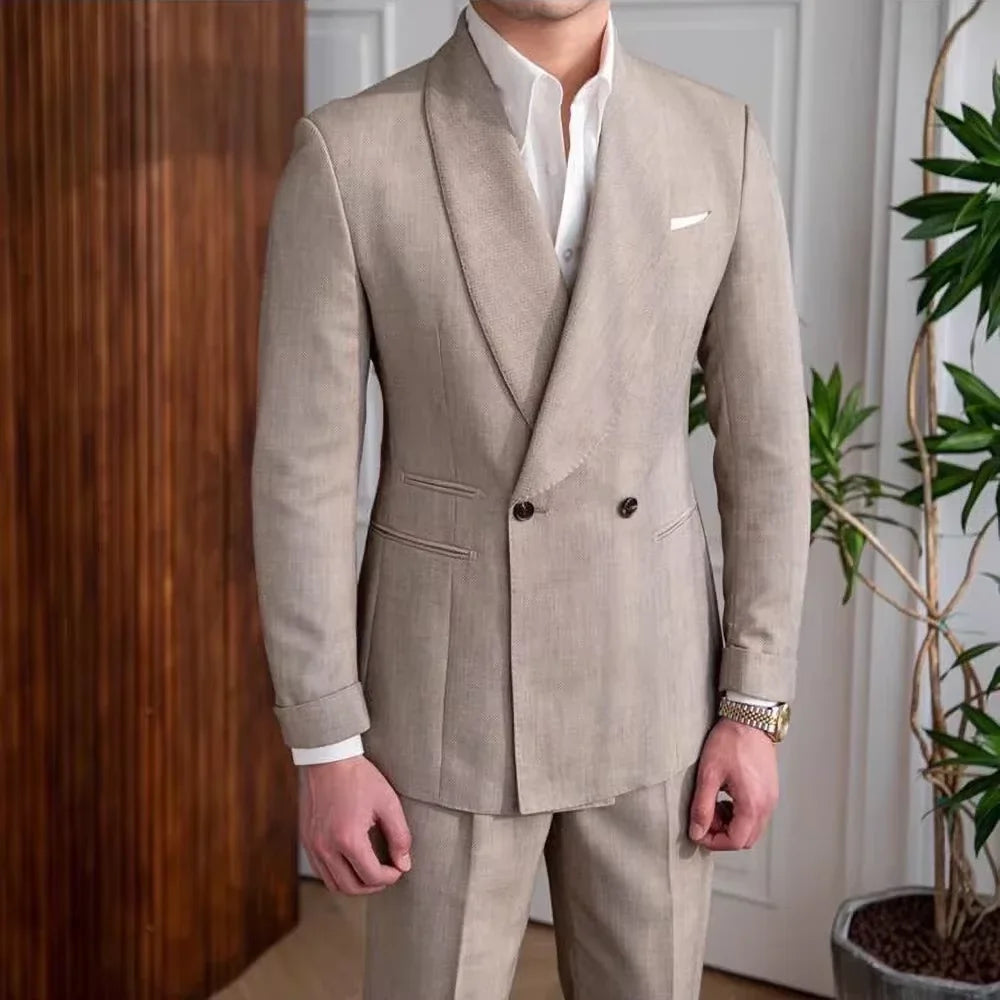 Costume Homme Seersucker Léger – CLEVI Paris