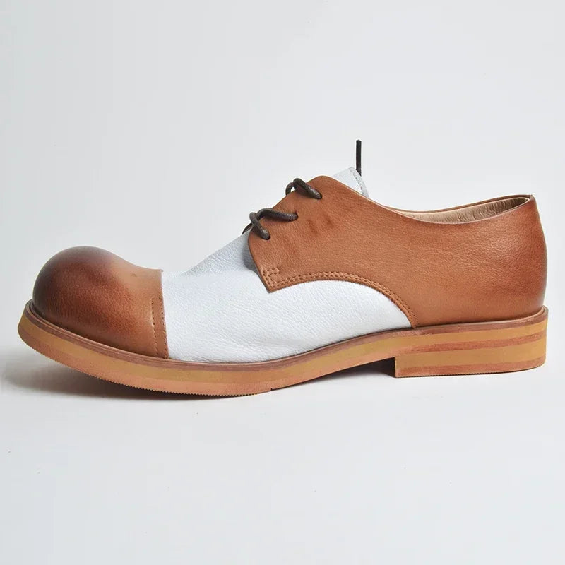 Chaussures Basses en Cuir Rétro pour Homme – CLEVI Paris