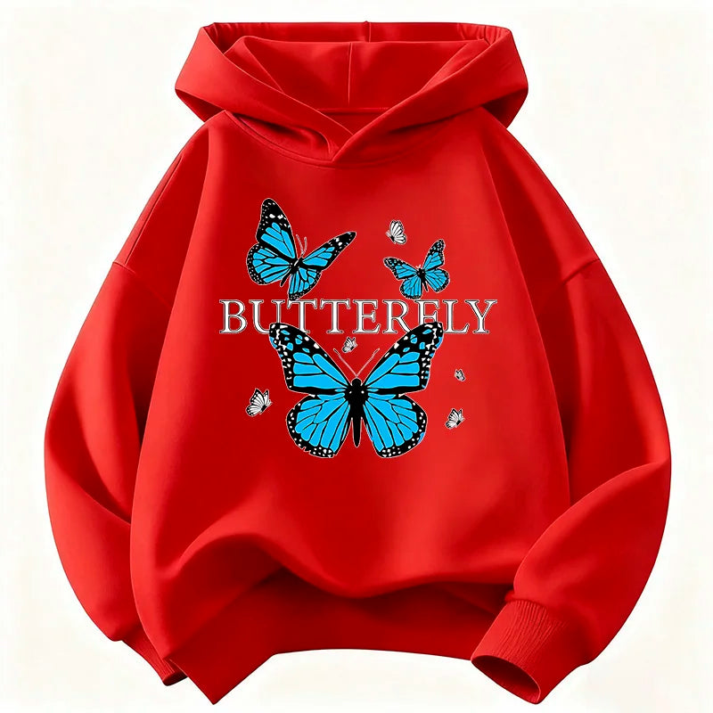 Sweat enfant unisexe motif papillon – CLEVI Paris