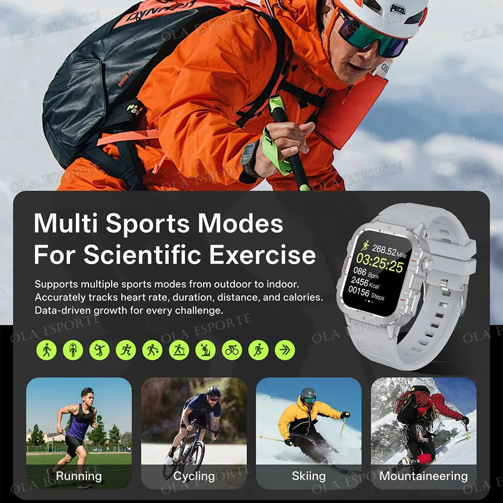 Montre Ola Esporte Bluetooth et lampe torche – CLEVI Paris