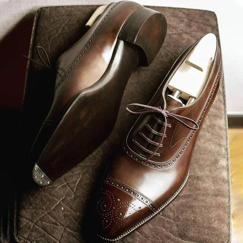 Chaussures Oxford Homme Élégantes – Lacets, Semelle Caoutchouc – CLEVI Paris
