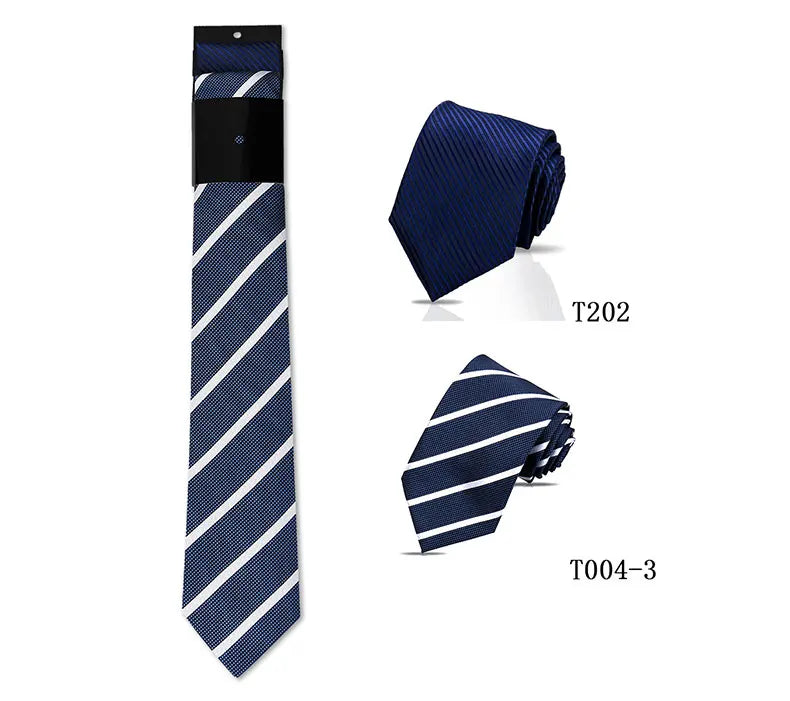 Ensemble de 2 cravates homme élégantes – CLEVI Paris