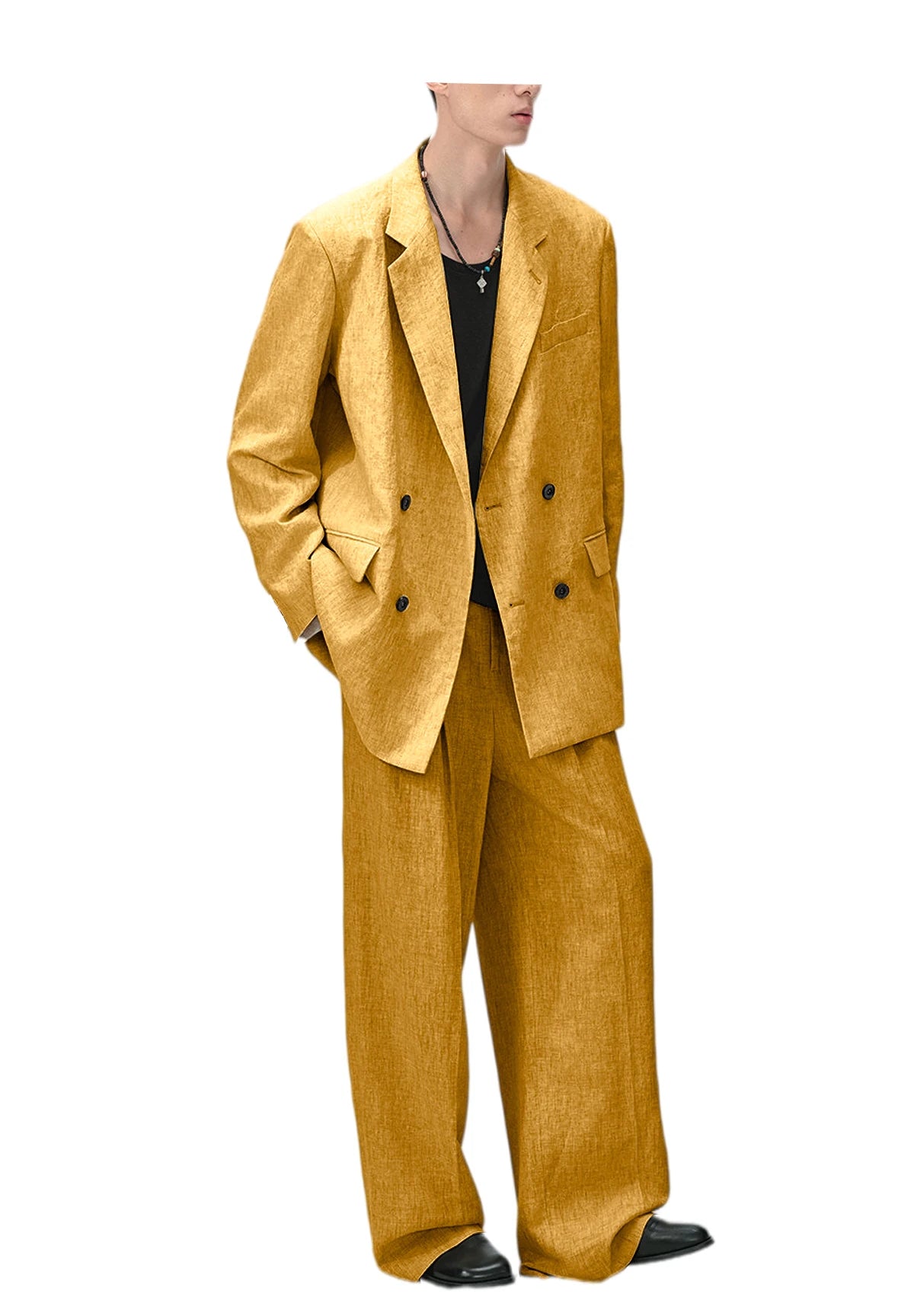 Costume homme en lin 2 pièces – CLEVI Paris
