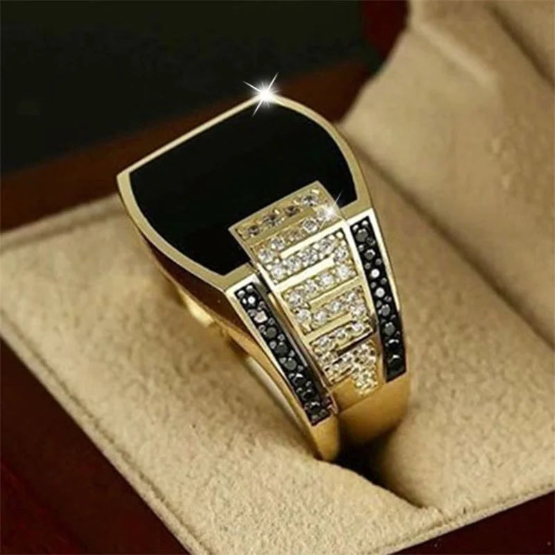 Bague Homme Zirconium Style Punk – CLEVI Paris