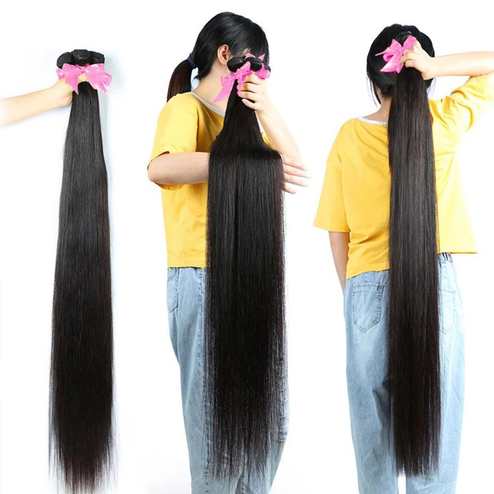 Tissage Bone Straight Remy Hair Brésilien Sew-in – CLEVI Paris