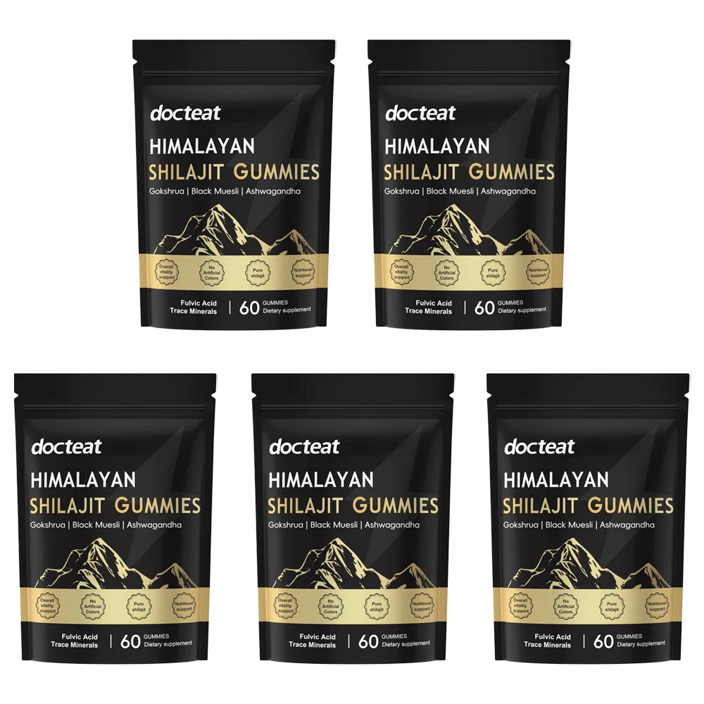 Shilajit, 60 gommes à mâcher – CLEVI Paris