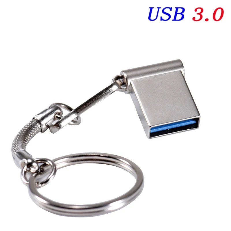 Clé USB 3.0 Mini Métal jusqu'à 128 Go – CLEVI Paris