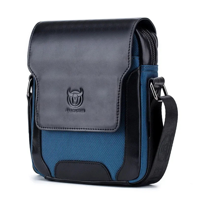 Sacoche Homme Cuir Véritable Rabat Business Casual Multi-Poches – CLEVI Paris