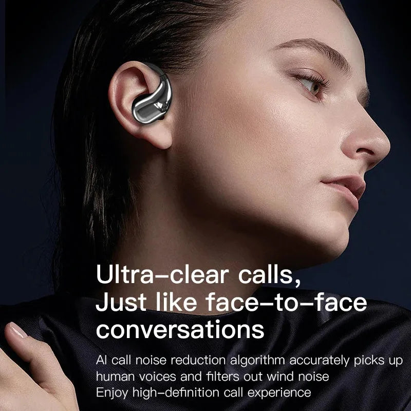 Écouteurs Open-Ear KEBIDUMEI Bluetooth 5.4 LED Tactile – CLEVI Paris