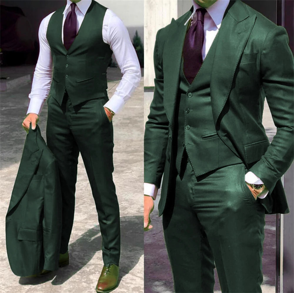 Costume homme ajusté, col pointu – CLEVI Paris