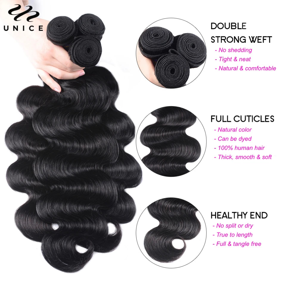 Mèches ondulées en cheveux humains – CLEVI Paris