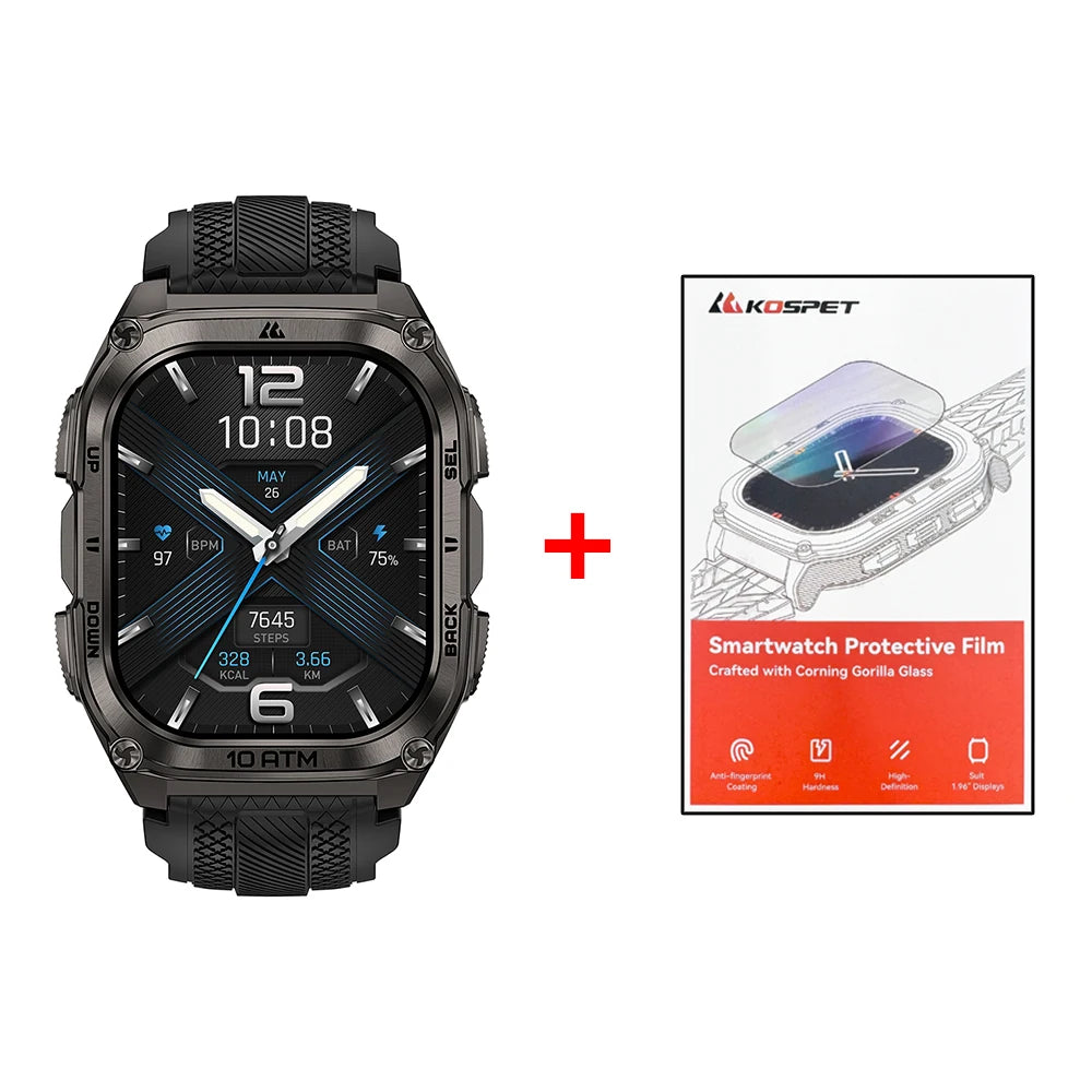 Montre KOSPET TANK M4 GPS cartes hors ligne – CLEVI Paris