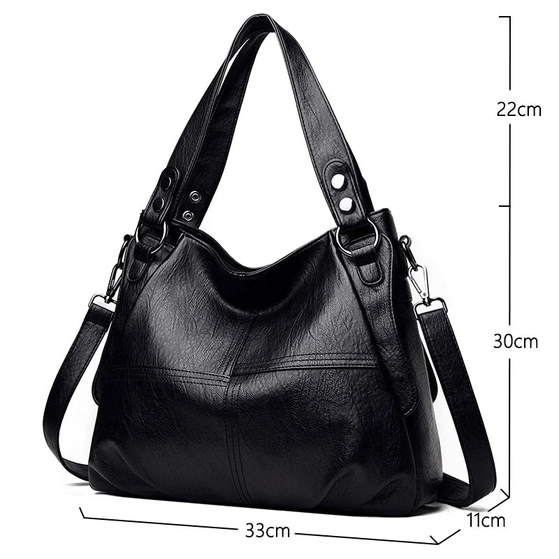 Sac cabas femme en PU à poches – CLEVI Paris