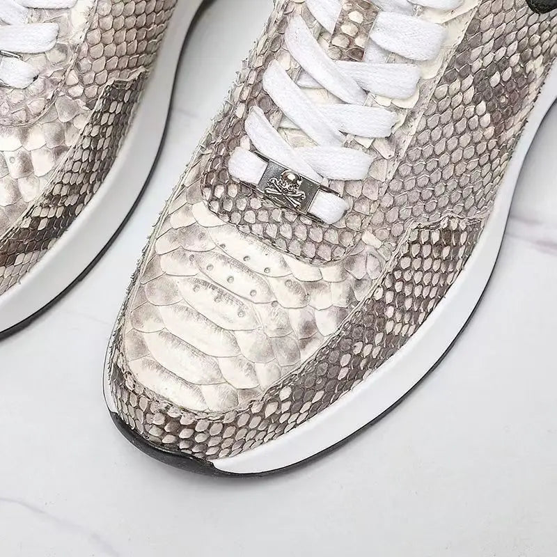 Sneakers basses homme à lacets – CLEVI Paris
