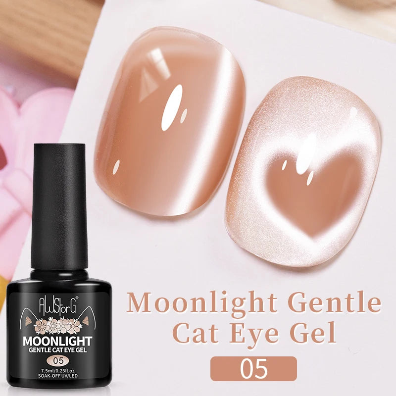 Vernis Gel UV Cat Eye AWStorG 7,5ml Semi-Permanent – CLEVI Paris