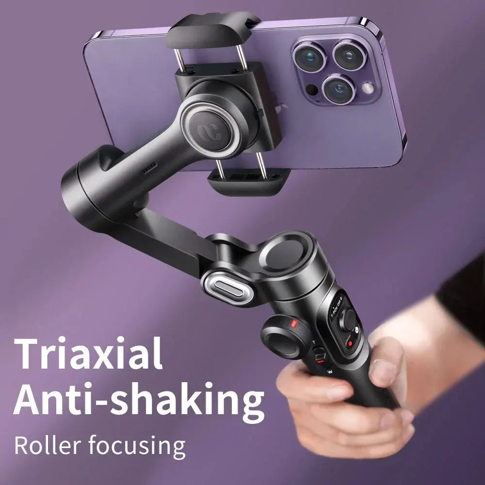 Stabilisateur smartphone 3 axes AOCHUAN – CLEVI Paris