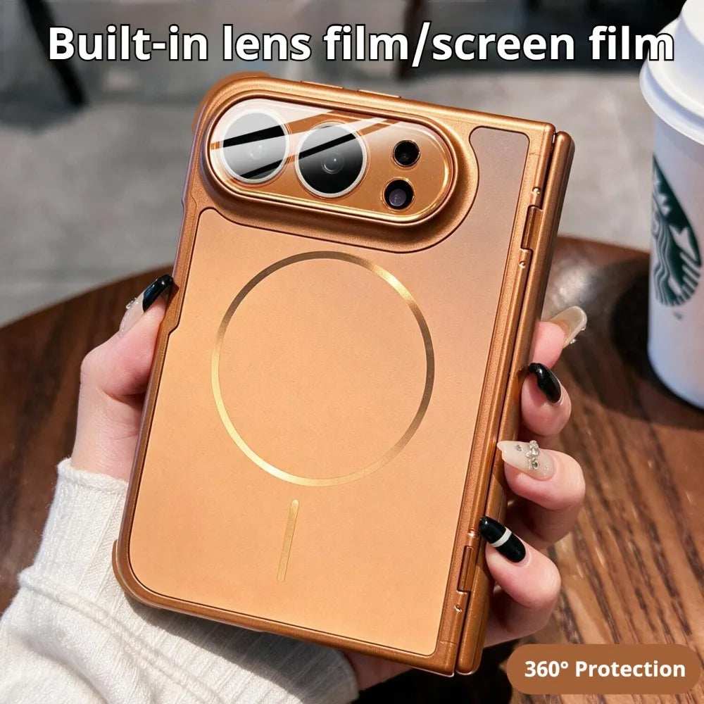 Coque iPhone Duo mate MagSafe et charnière – CLEVI Paris