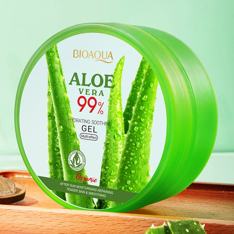 Crème Gel Aloé Vera BIOAQUA – Hydratante, Apaisante & Anti-Âge Visage – CLEVI Paris