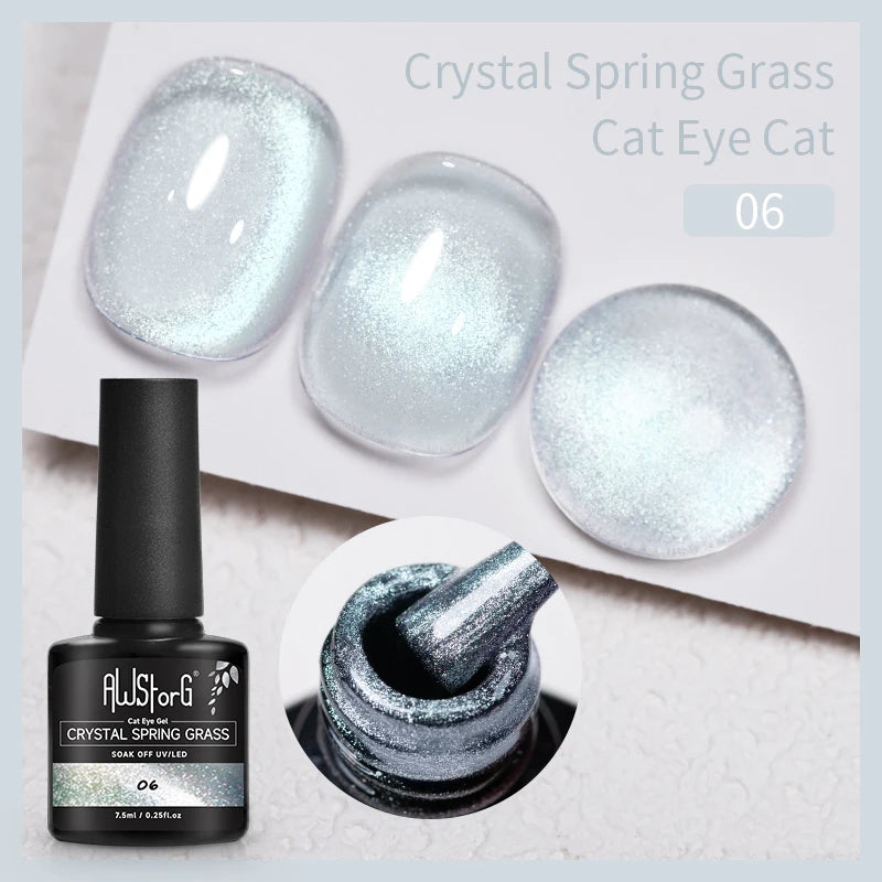 Vernis Gel UV Cat Eye AWStorG 7,5ml Semi-Permanent – CLEVI Paris