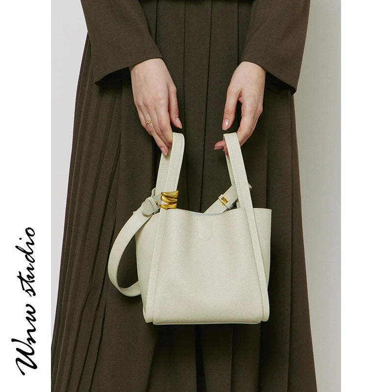 Sac bandoulière femme en cuir véritable – CLEVI Paris