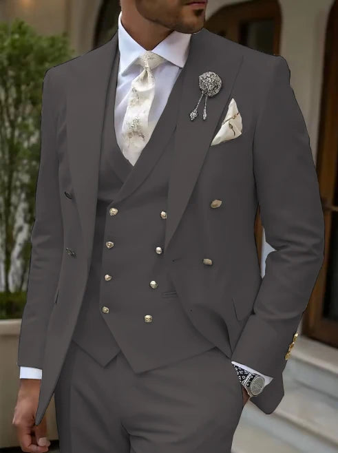 Costume homme 3 pièces élégant – CLEVI Paris