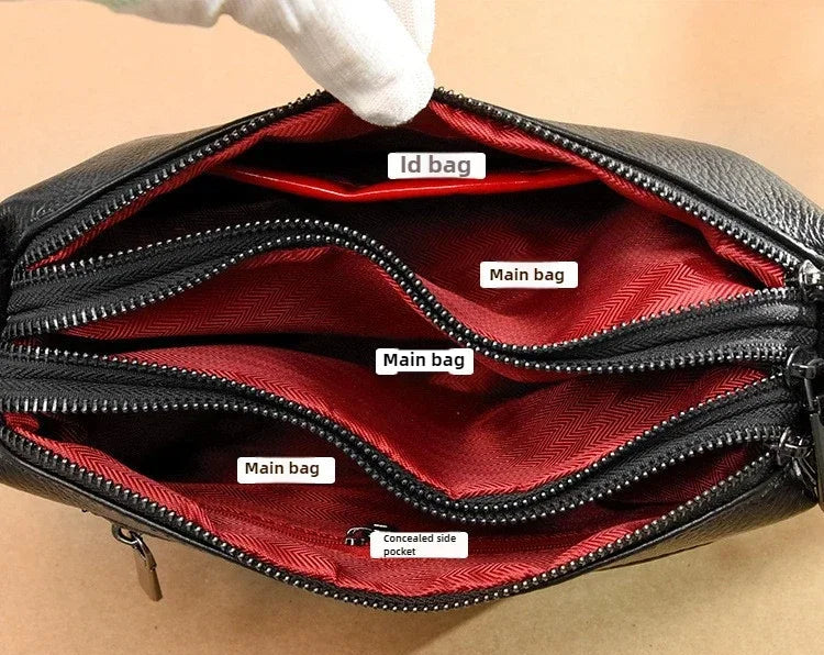 Sac à Main Femme Cuir Véritable Bandoulière – CLEVI Paris