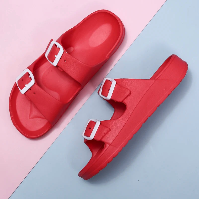Sandales unisexes EVA à double bride réglable – CLEVI Paris