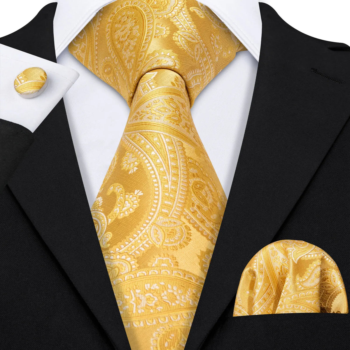 Ensemble Cravate Jacquard Homme – CLEVI Paris
