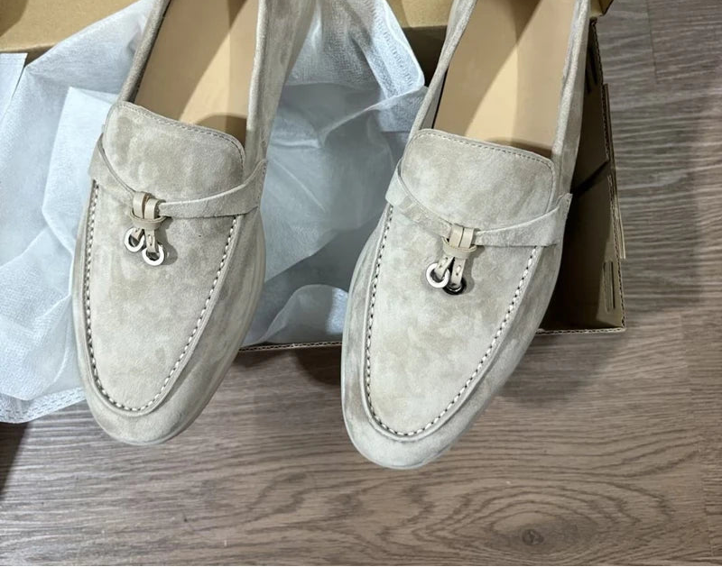 Mocassins Femme Cuir Véritable Tassel Colorés – CLEVI Paris