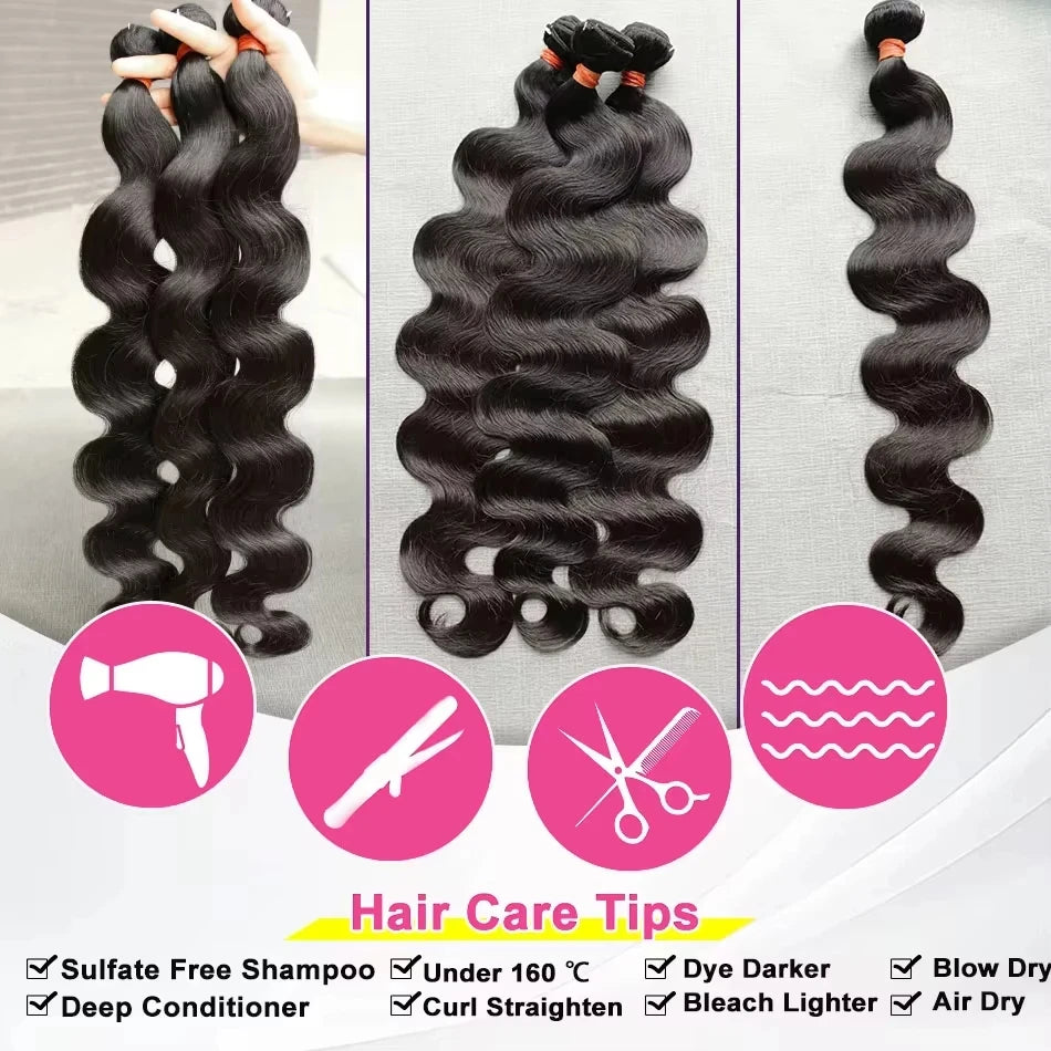 Extensions Cheveux Body Wave Remy Hair Brésilien – CLEVI Paris